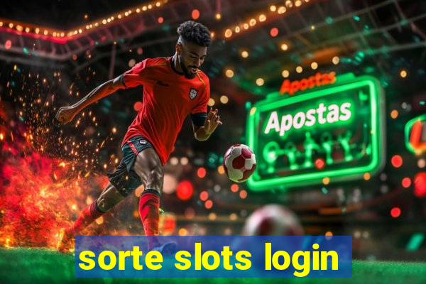 sorte slots login