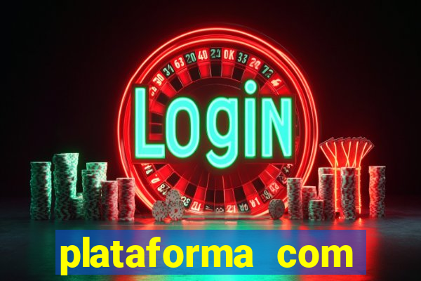 plataforma com porcentagem de ganhos