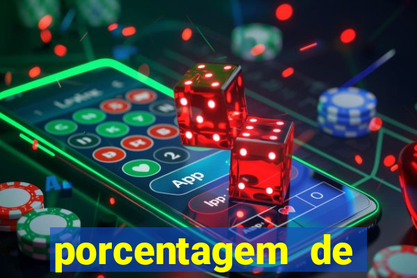 porcentagem de jogos slots