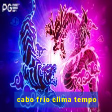 cabo frio clima tempo