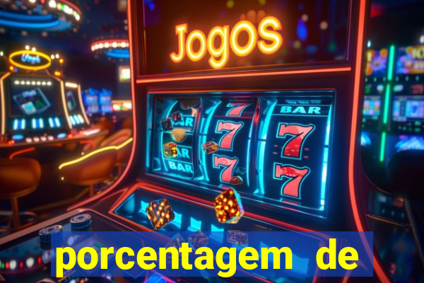 porcentagem de ganhos slots