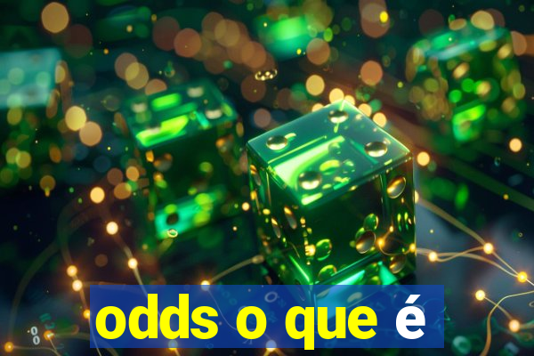 odds o que é