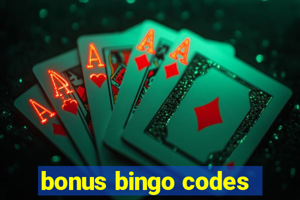 bonus bingo codes