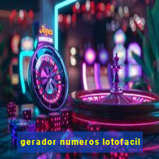 gerador numeros lotofacil