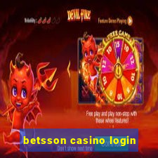 betsson casino login