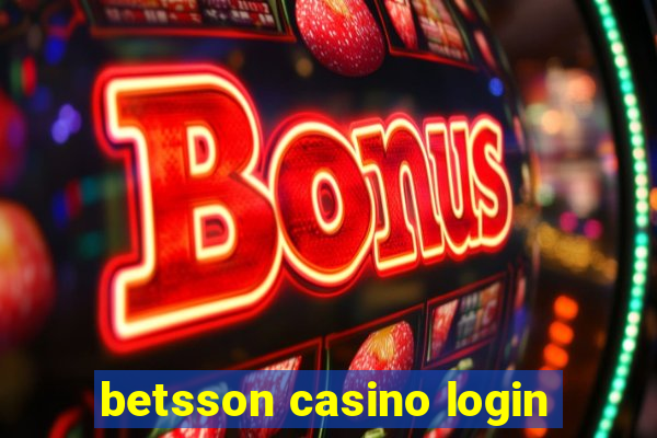 betsson casino login