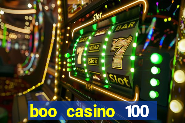 boo casino 100 free spins no deposit