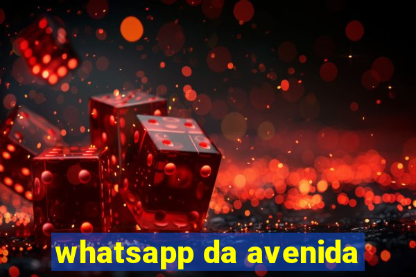 whatsapp da avenida