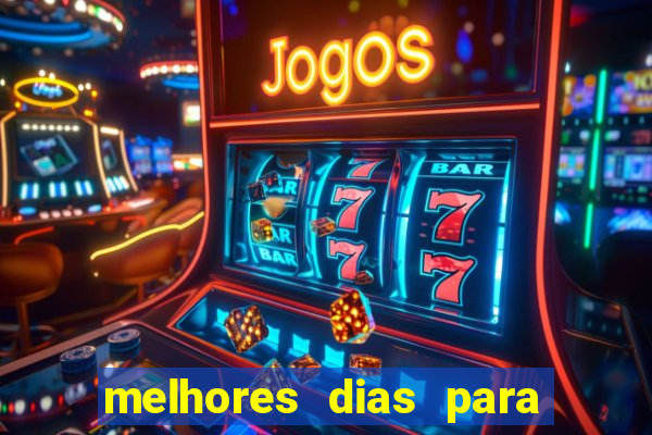 melhores dias para jogar fortune tiger