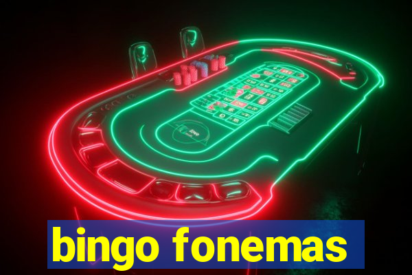 bingo fonemas