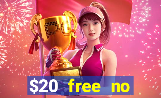 $20 free no deposit casino us