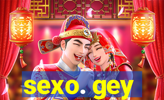 sexo. gey