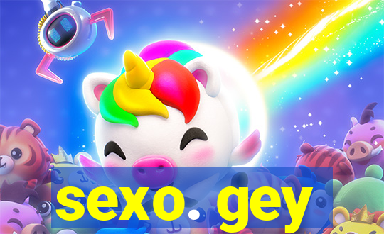 sexo. gey