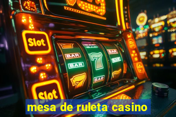 mesa de ruleta casino