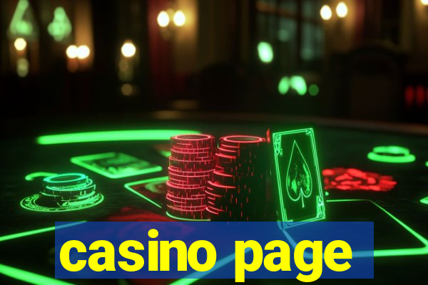 casino page