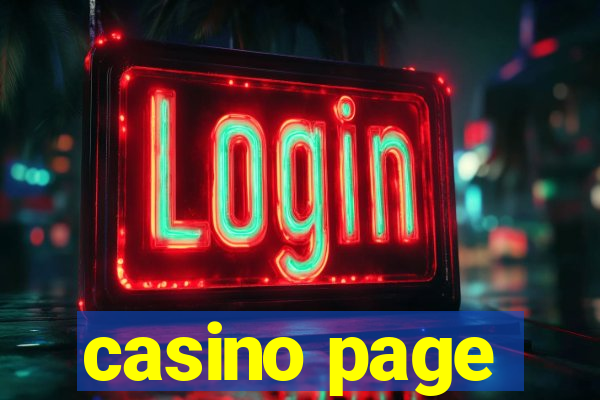 casino page