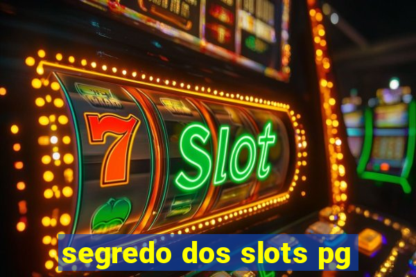 segredo dos slots pg