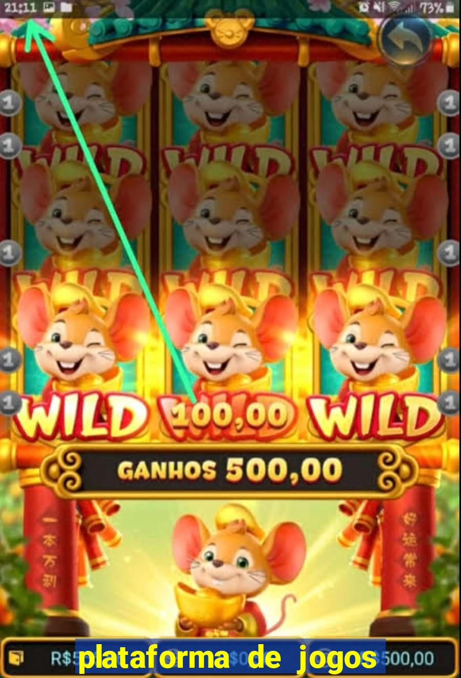 plataforma de jogos deposito de 5 reais