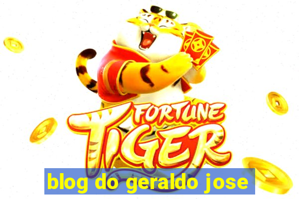 blog do geraldo jose