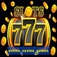 online casino games for real money