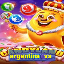 argentina vs colombia ao vivo