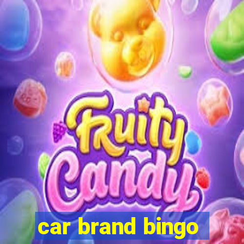 car brand bingo