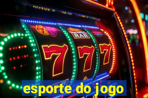 esporte do jogo