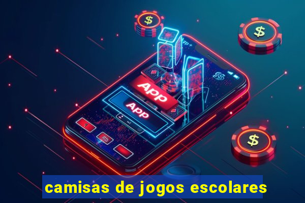 camisas de jogos escolares