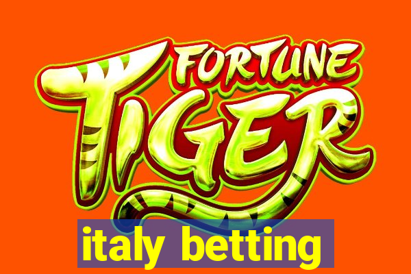 italy betting