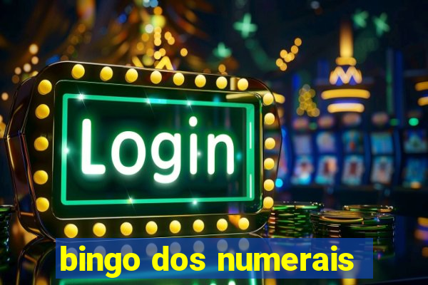 bingo dos numerais