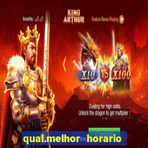 qual.melhor horario para jogar tiger