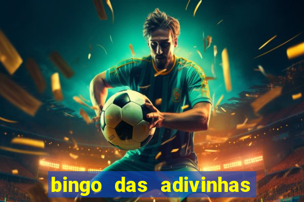 bingo das adivinhas para imprimir