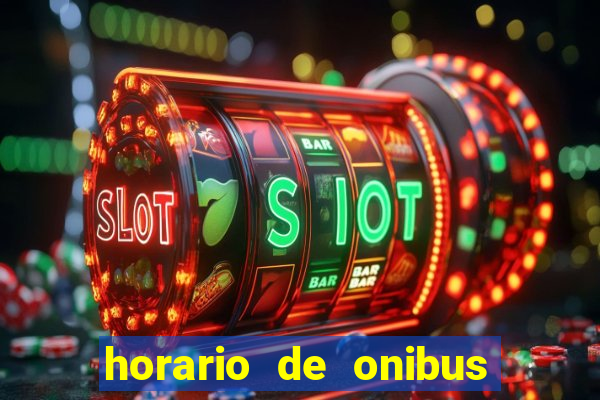 horario de onibus santos dumont x juiz de fora