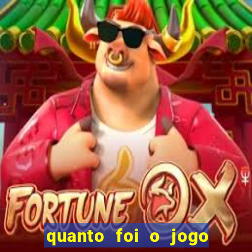 quanto foi o jogo do fluminense