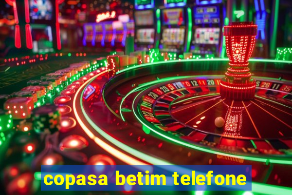 copasa betim telefone