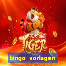 bingo vorlagen kostenlos erstellen