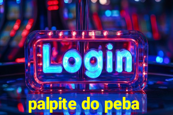 palpite do peba