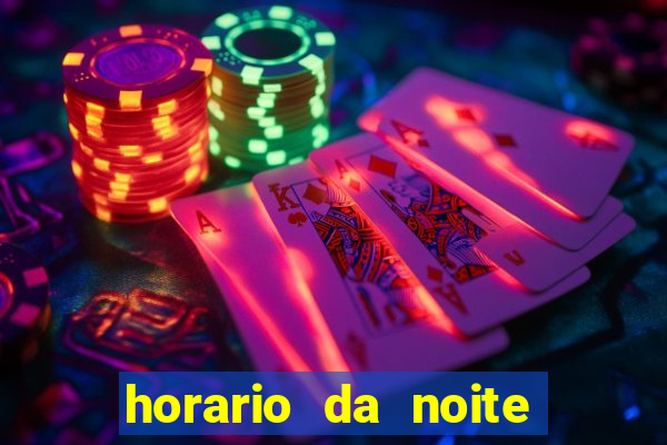 horario da noite fortune tiger