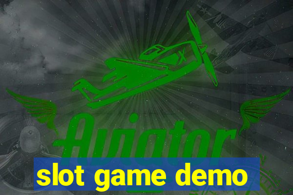 slot game demo