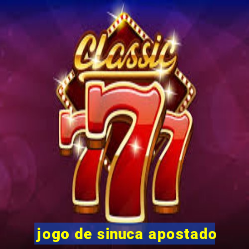 jogo de sinuca apostado