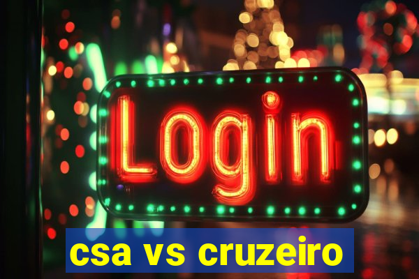 csa vs cruzeiro