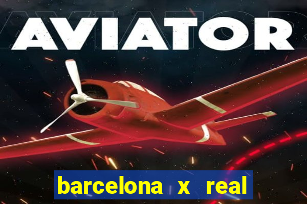 barcelona x real madrid ao vivo futemax