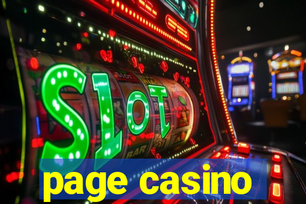 page casino