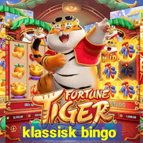 klassisk bingo