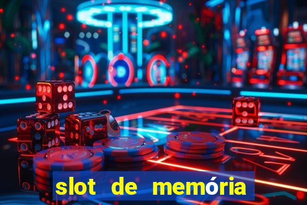 slot de memória ram queimado tem conserto