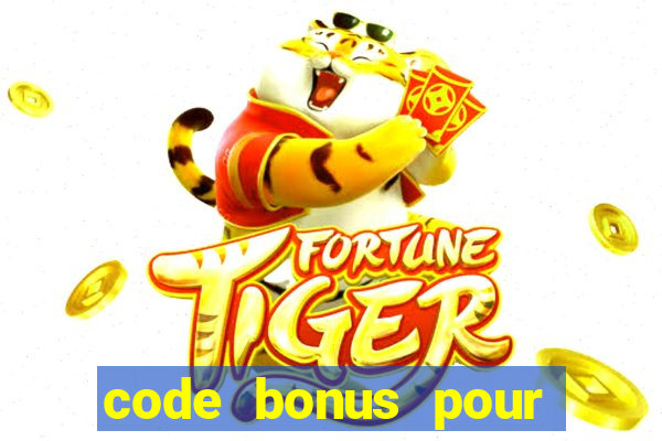 code bonus pour casino 777