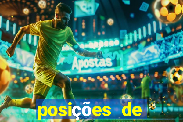 posições de futebol de campo