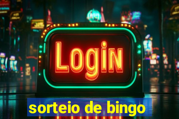 sorteio de bingo