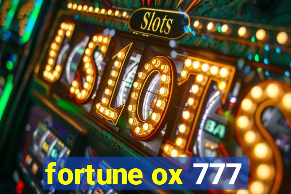 fortune ox 777