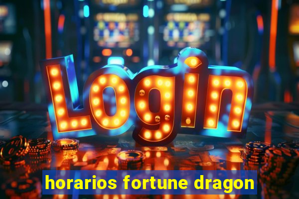 horarios fortune dragon